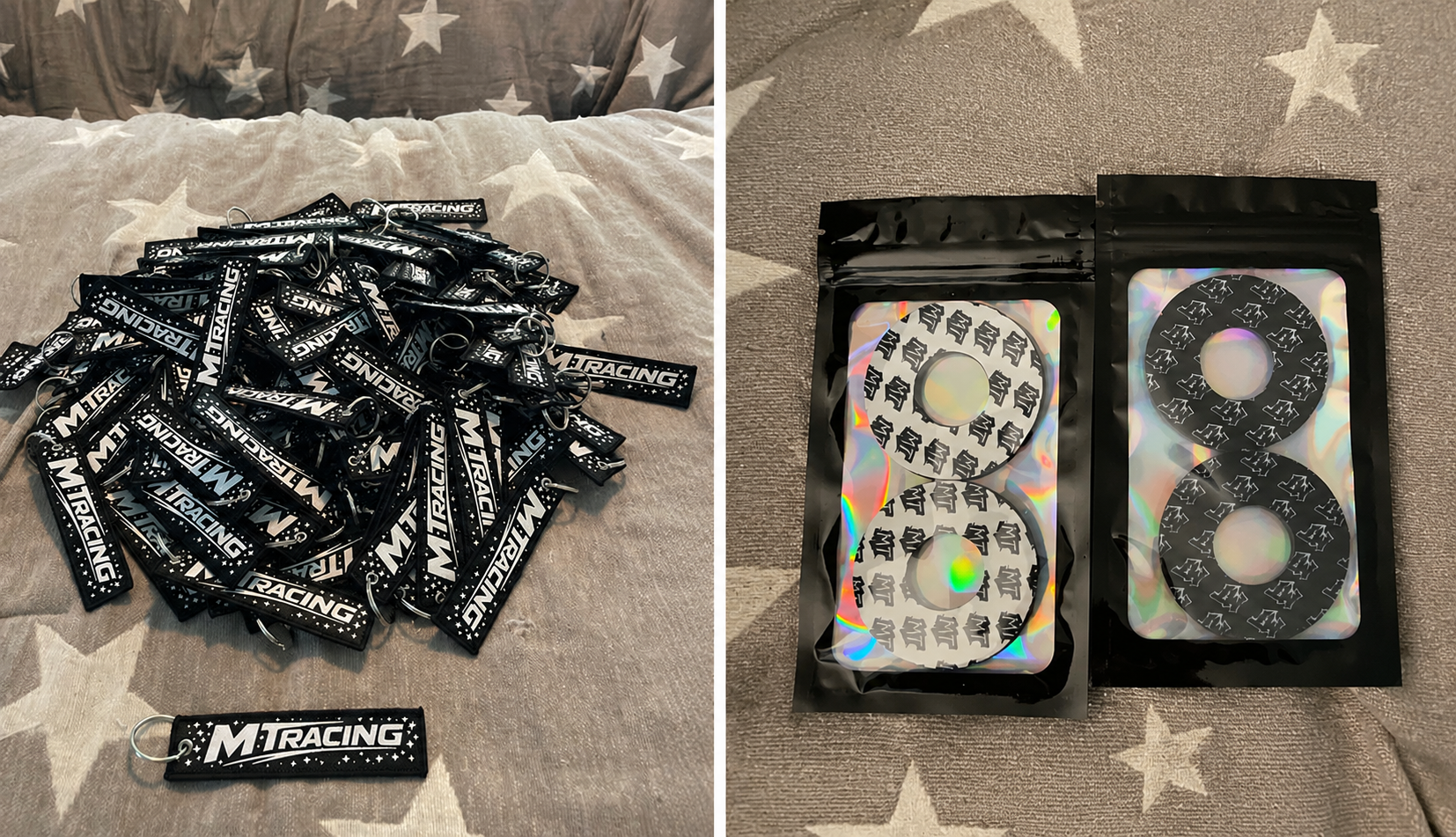Stickers/keychains, Grip Donuts
