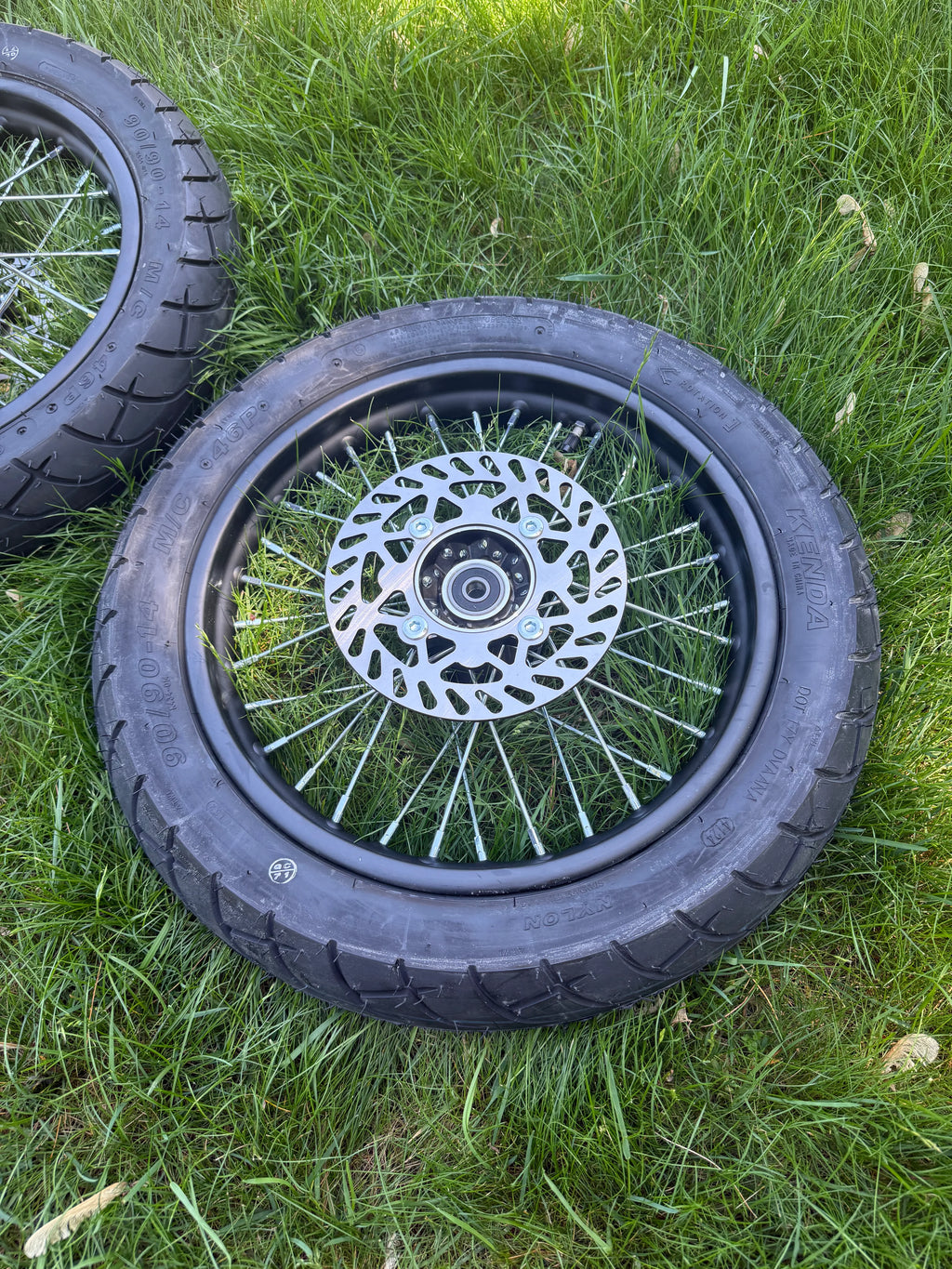 14in spoked wheel sets